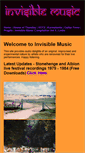 Mobile Screenshot of invisiblemusic.co.uk